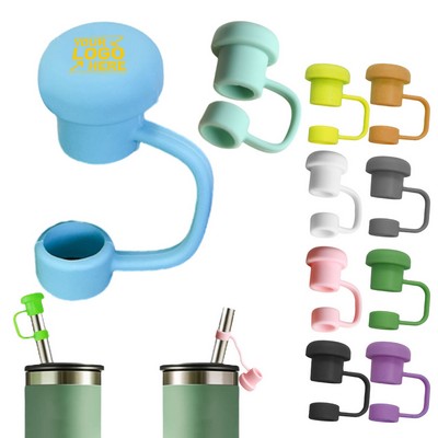 0.4" Silicone Straw Cover Cap