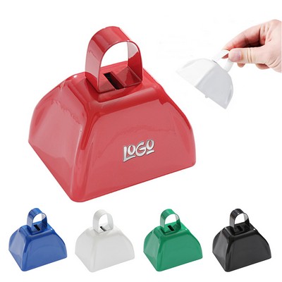 3" Loud Metal Cowbell Noise Maker